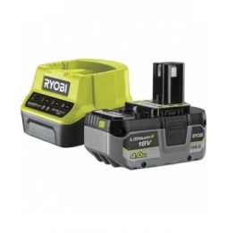 cargador bateria de litio ryobi one rc18120140x 18v 40ah