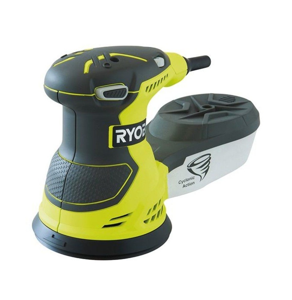 lijadora excentrica ryobi ros300 300w incluye 5 lijas