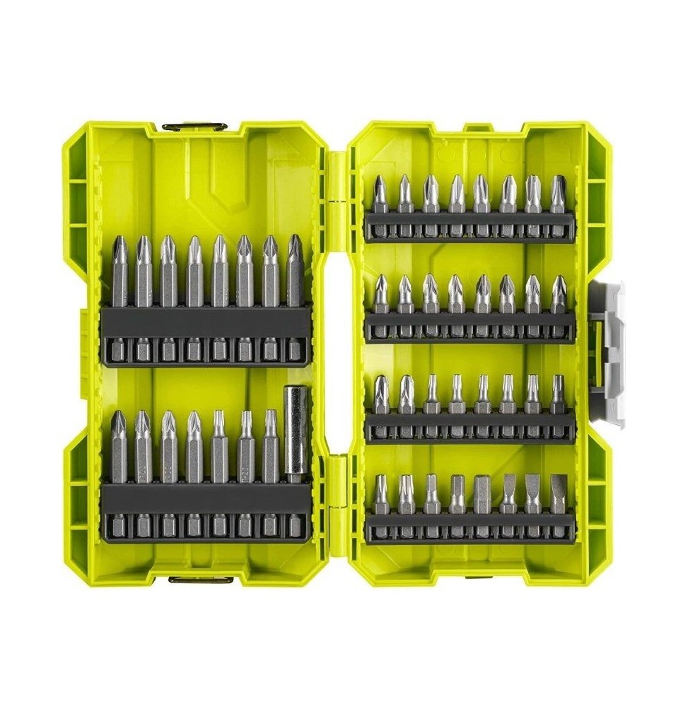 estuche de 48 puntas para atornillar ryobi rak48ssd