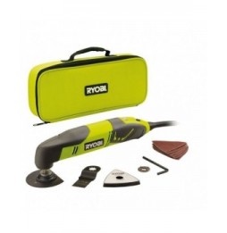 juego de herramientas ryobi rmt200s incluye 2 cuchillas 1 base lijado 6 hojas lija