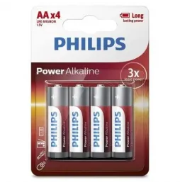 Comprar Pack de 4 Pilas AA Philips LR6P4B 05 15V Alcalinas
