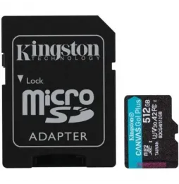 Comprar Tarjeta de Memoria Kingston CANVAS Go Plus 512GB microSD XC co