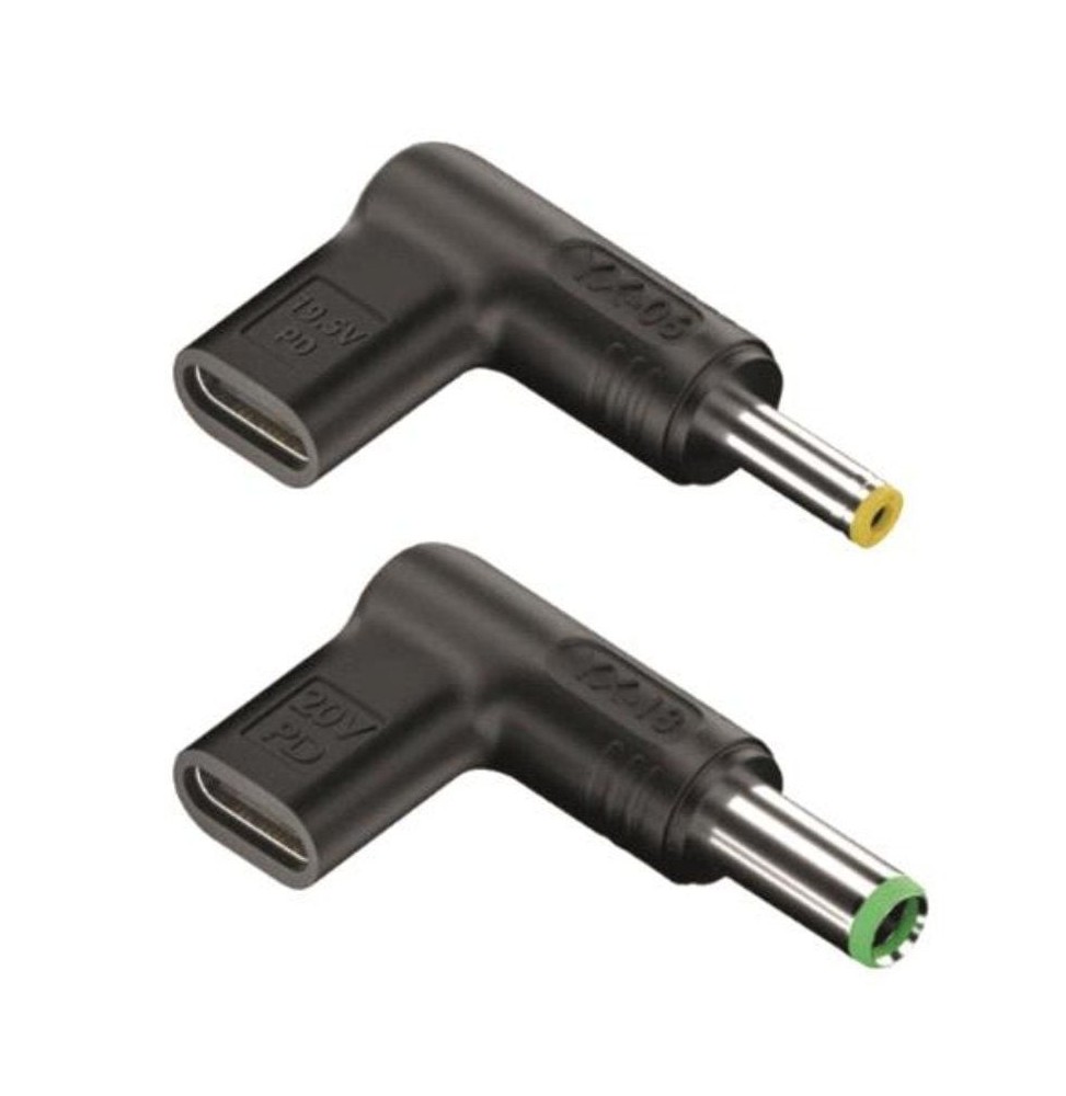pack 2 clavijas para portatil toshiba ngs budt dc usb tipoc