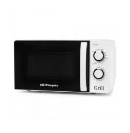 microondas orbegozo mig 2130 700w capacidad 20l funcion grill blanco