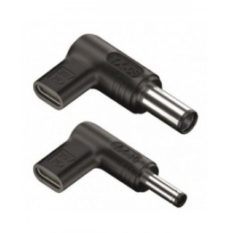 pack 2 clavijas para portatil dell ngs budd dc usb tipoc