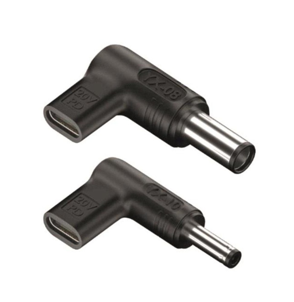 pack 2 clavijas para portatil dell ngs budd dc usb tipoc