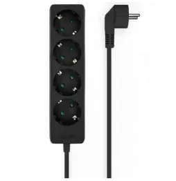 Comprar Regleta Aisens A1540534 4 Tomas de Corriente Cable 14m Negro