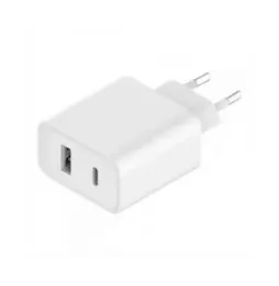 Cargador de pared xiaomi mi 33w wall charger/ 1xusb tipo-c/ 1xusb/ 33w
