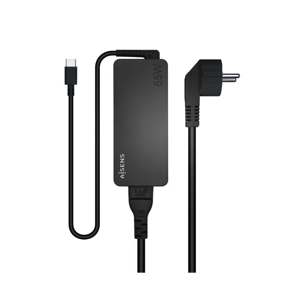 cargador de portatil aisens asch1pd65dbk 1xusb tipoc 65w