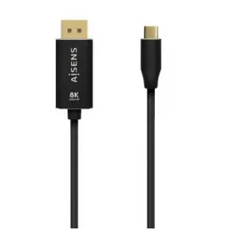 Comprar Cable Conversor DisplayPort 8K 60HZ Aisens A1090687 USB TipoC 