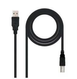 Comprar Cable USB 20 Impresora Nanocable 10010105BK USB TipoB Macho US