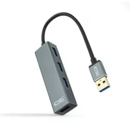 Comprar Hub USB 30 Nanocable 10164402 4xUSB Gris