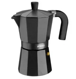 Comprar Cafetera Italiana Monix Noir M640003 3 Tazas Negra