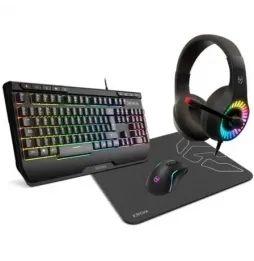 Comprar Pack Gaming Krom kenya Teclado RGB Raton Optico Alfombrilla Au
