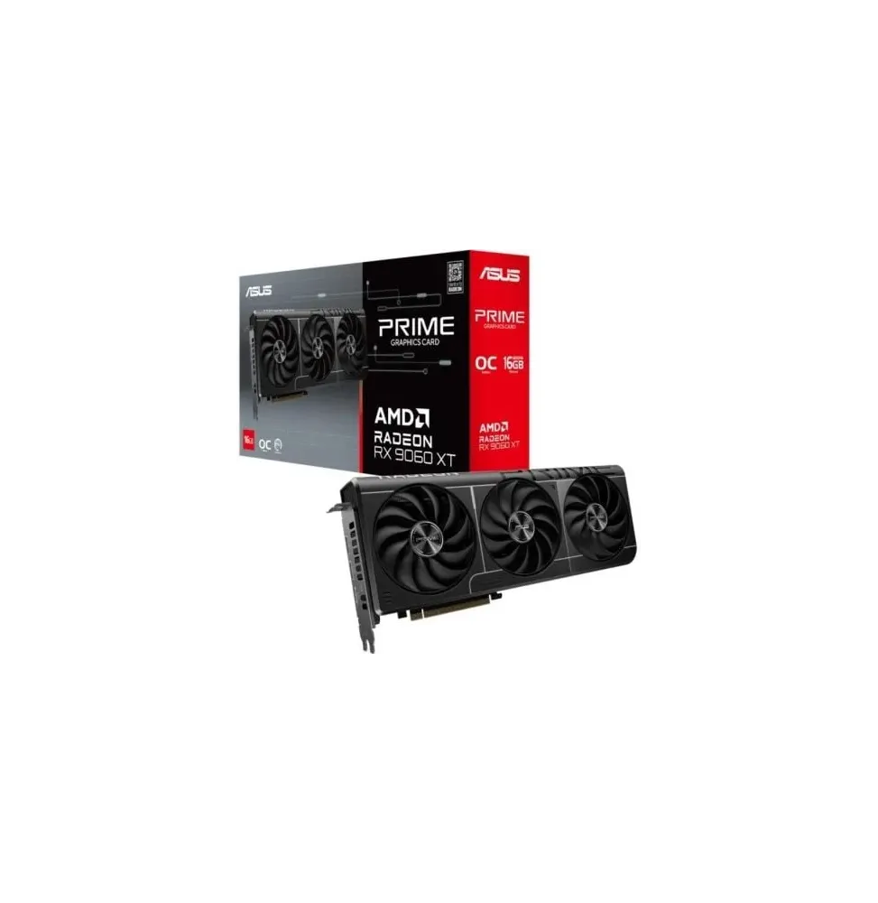 Comprar Tarjeta Grafica Asus Prime Radeon RX 9060 XT OC 16GB GDDR6