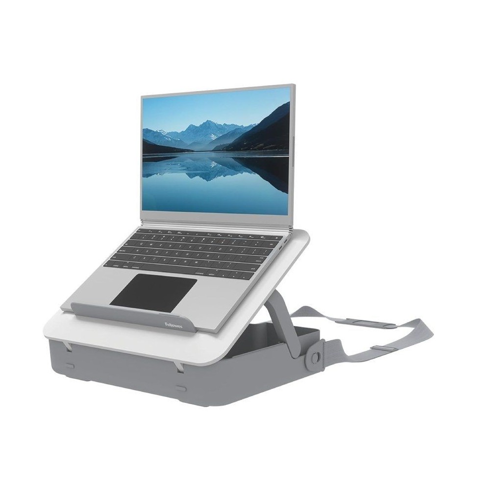 maletin con elevador fellowes breyta para portatiles hasta 14 blanco