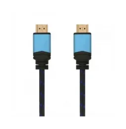 Cable hdmi 2.0 4k aisens a120-0359/ hdmi macho - hdmi macho/ 5m/ negro y azul