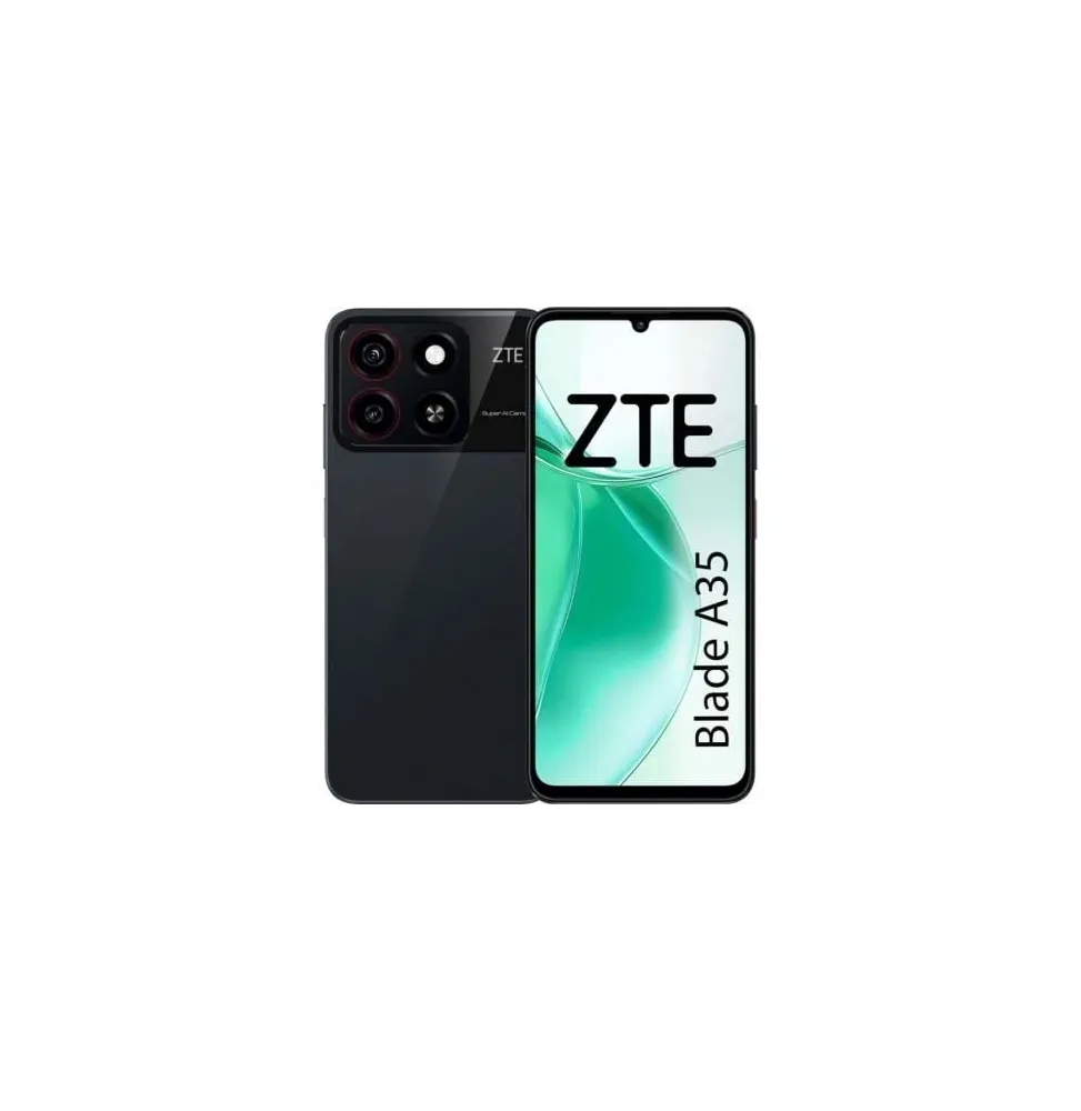 Smartphone zte blade a35 2gb/ 64gb/ 6.75'/ negro