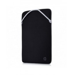 funda hp 2f2j1aa reversible para portatiles hasta 141 negro y plata