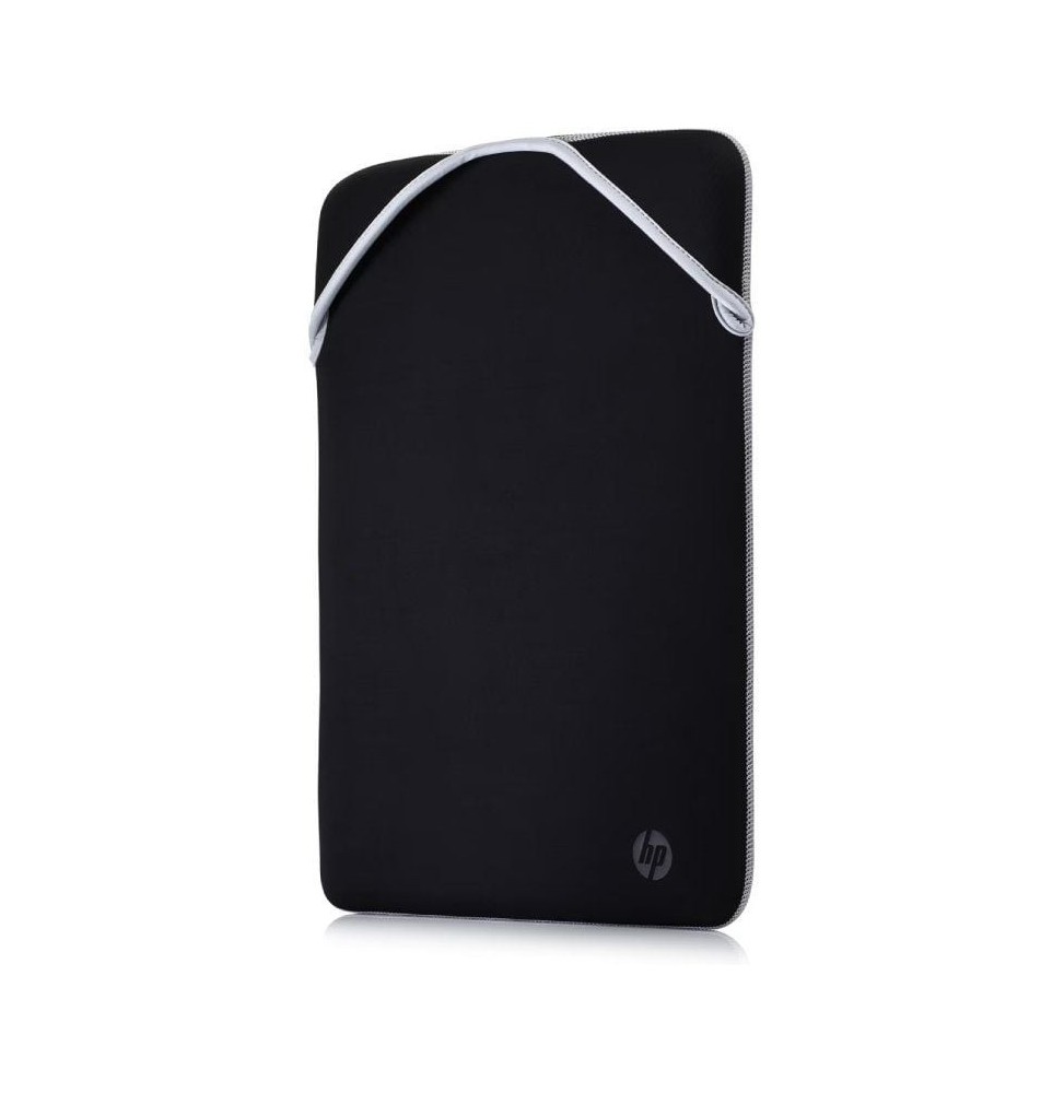 funda hp 2f2j1aa reversible para portatiles hasta 141 negro y plata