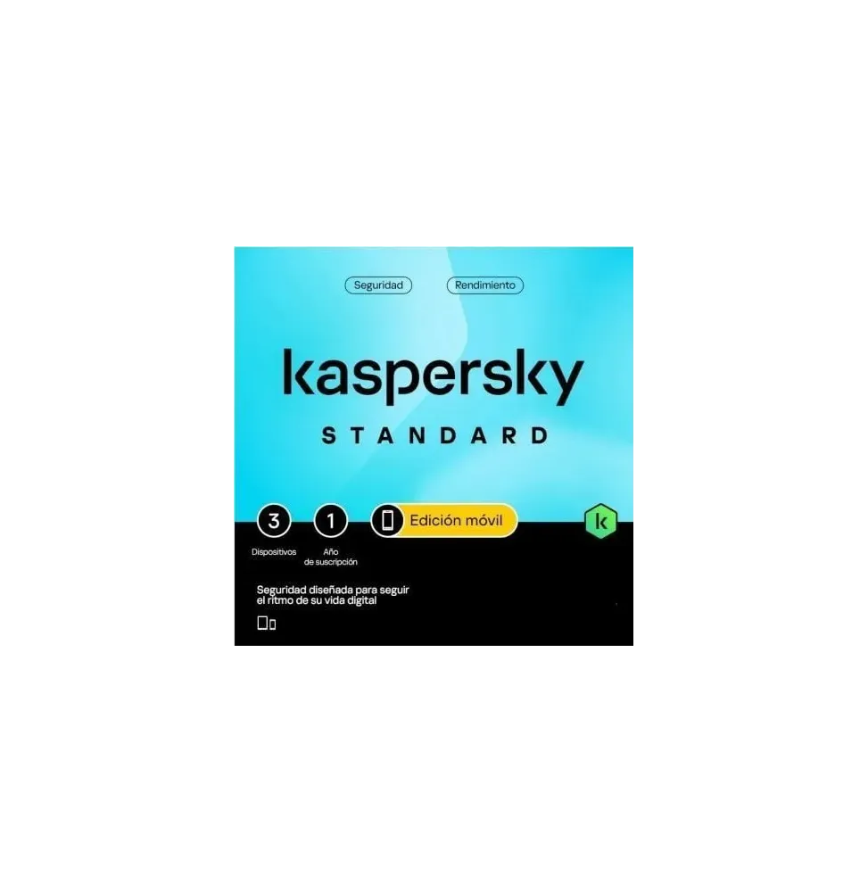 Comprar Kaspersky Standard Mobile para Android 3 Dispositivos 1 Ano