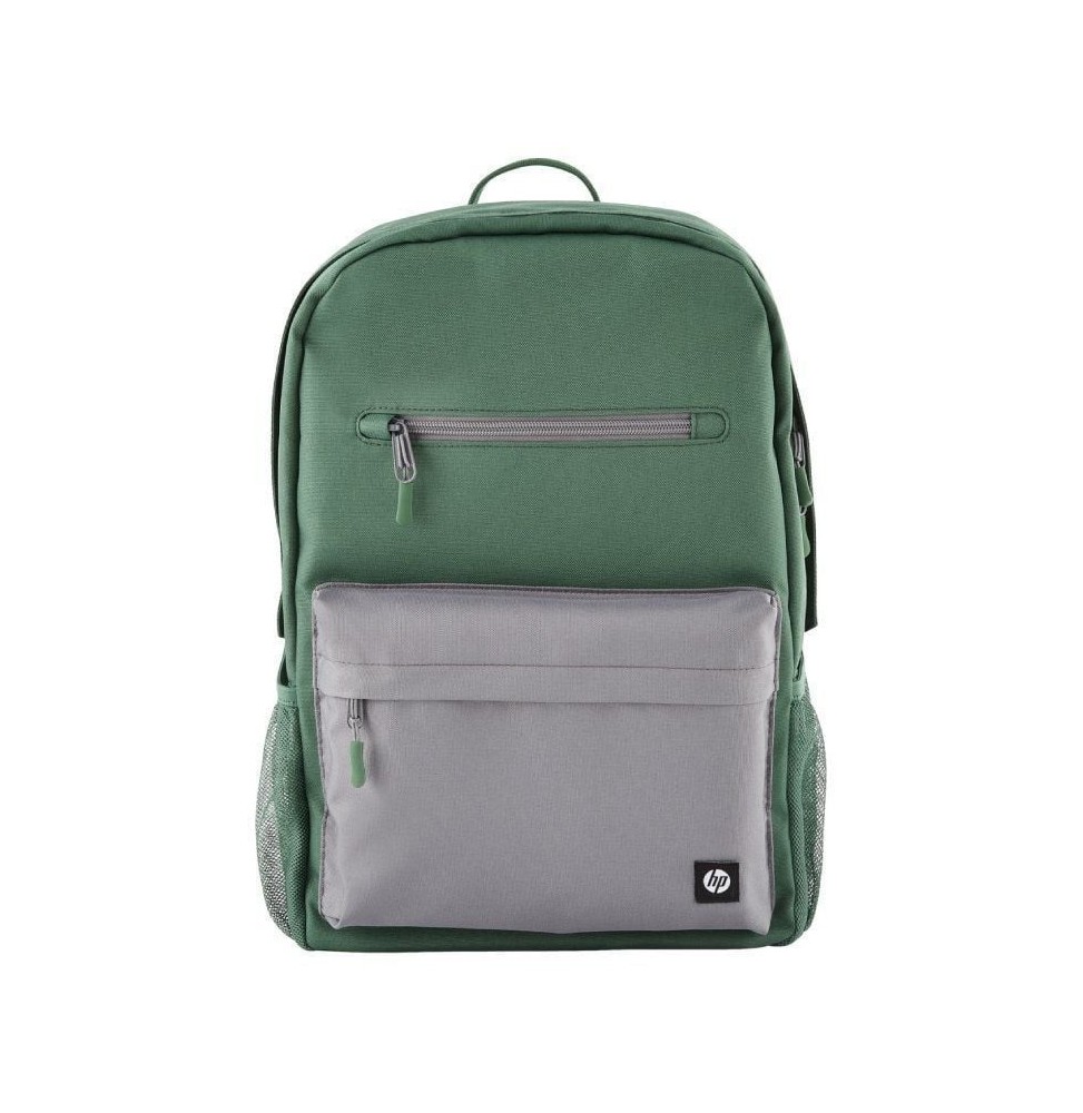 mochila hp 7j595aa campus para portatiles hasta 156 verde y gris