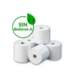 Comprar Rollo Papel Termico Generico 57x35 10U BPA 57 x 35mm 10 unidad