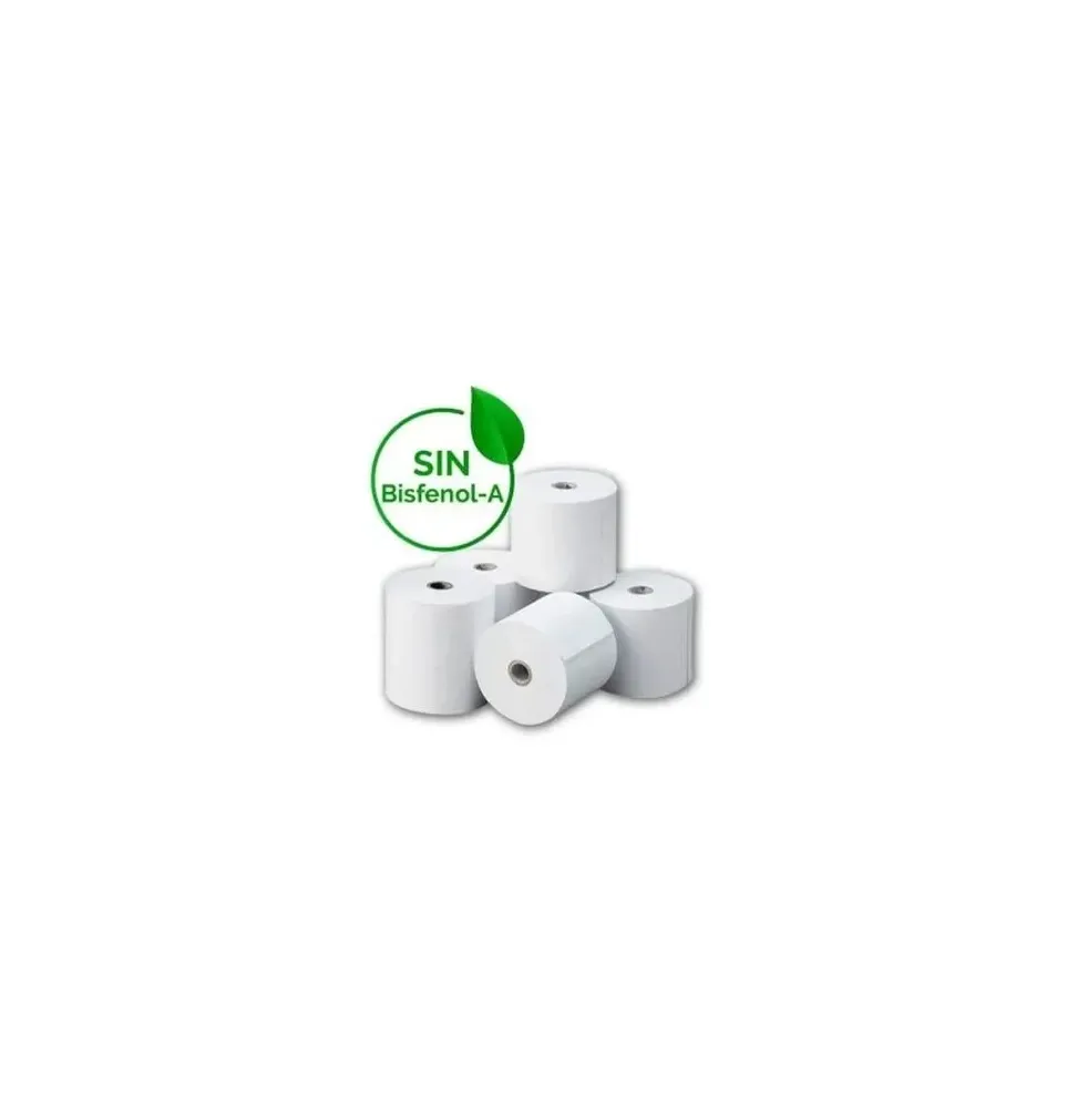 Comprar Caja de Rollos Papel Termico Generico 80x60 BPAF 80 x 60mm 80 