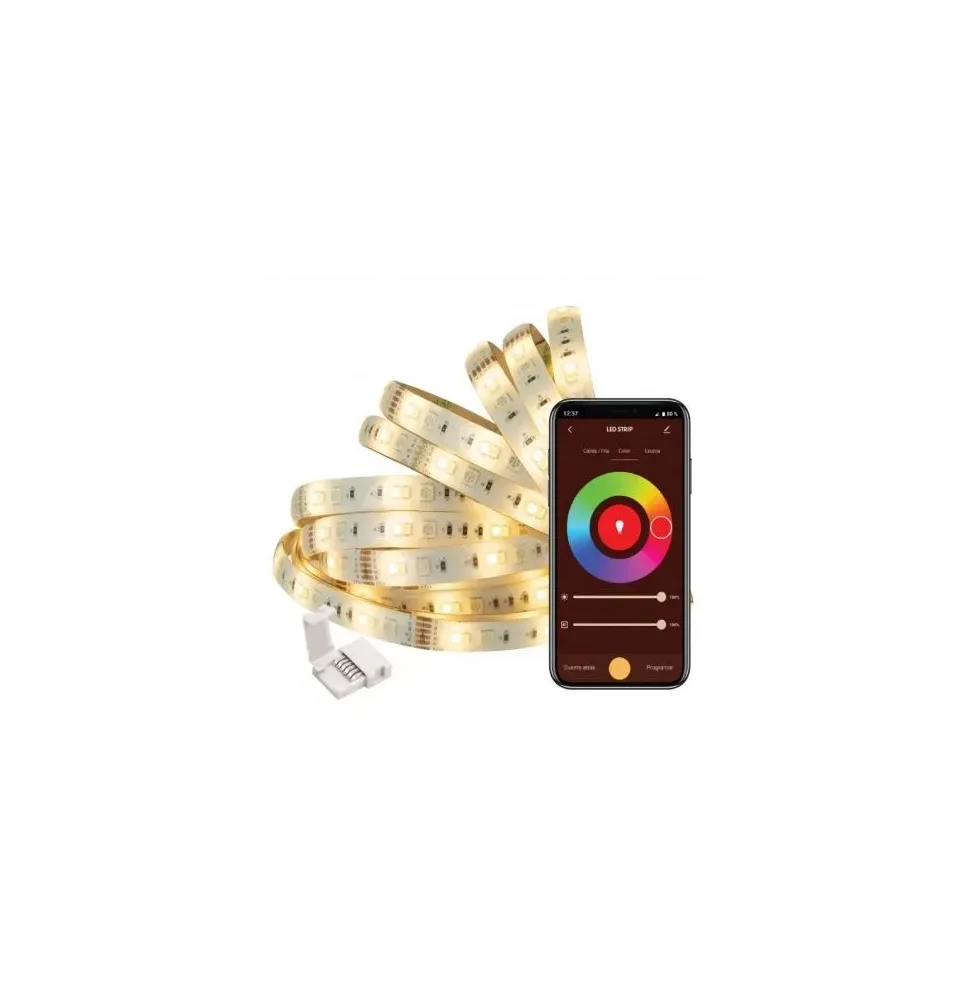 Comprar Tira LED Muvit IO MIOLST002 5m 24W Color RGBCCT Regulable WiFi