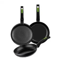 Comprar Pack 3 Sartenes Monix Green M481241 O18cm O22cm O26cm Aluminio