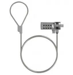 Cable de Seguridad para Portátiles Aisens ASLK-D40N01-SL | 1.5m