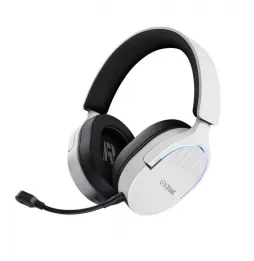 Auriculares Gaming Inalámbricos con Micrófono Trust Gaming GXT 491 Fayzo | Bluetooth | Jack 3.5 | Blancos