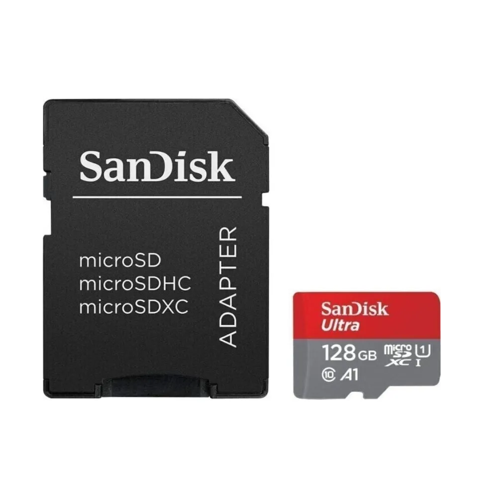 Comprar Tarjeta de Memoria SanDisk Ultra 128GB microSD XC con Adaptado