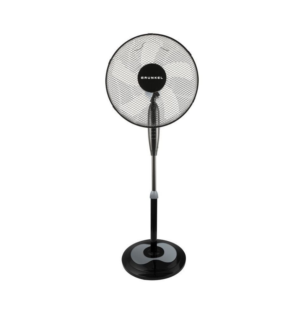 ventilador de pie grunkel fan165r ng 50w 5 aspas 40cm 3 velocidades