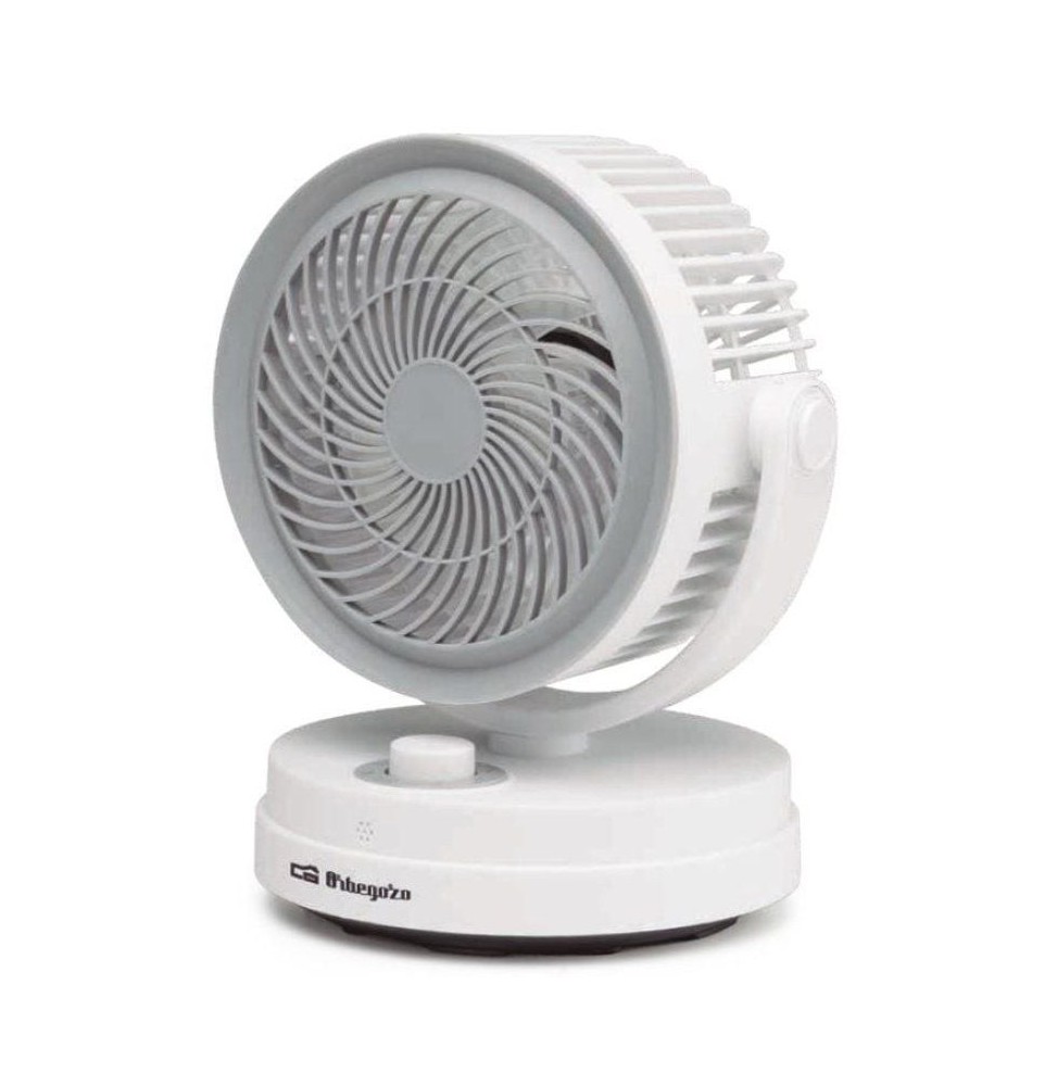 ventilador de sobremesa orbegozo tf 1015 30w aspas 15cm 3 velocidades