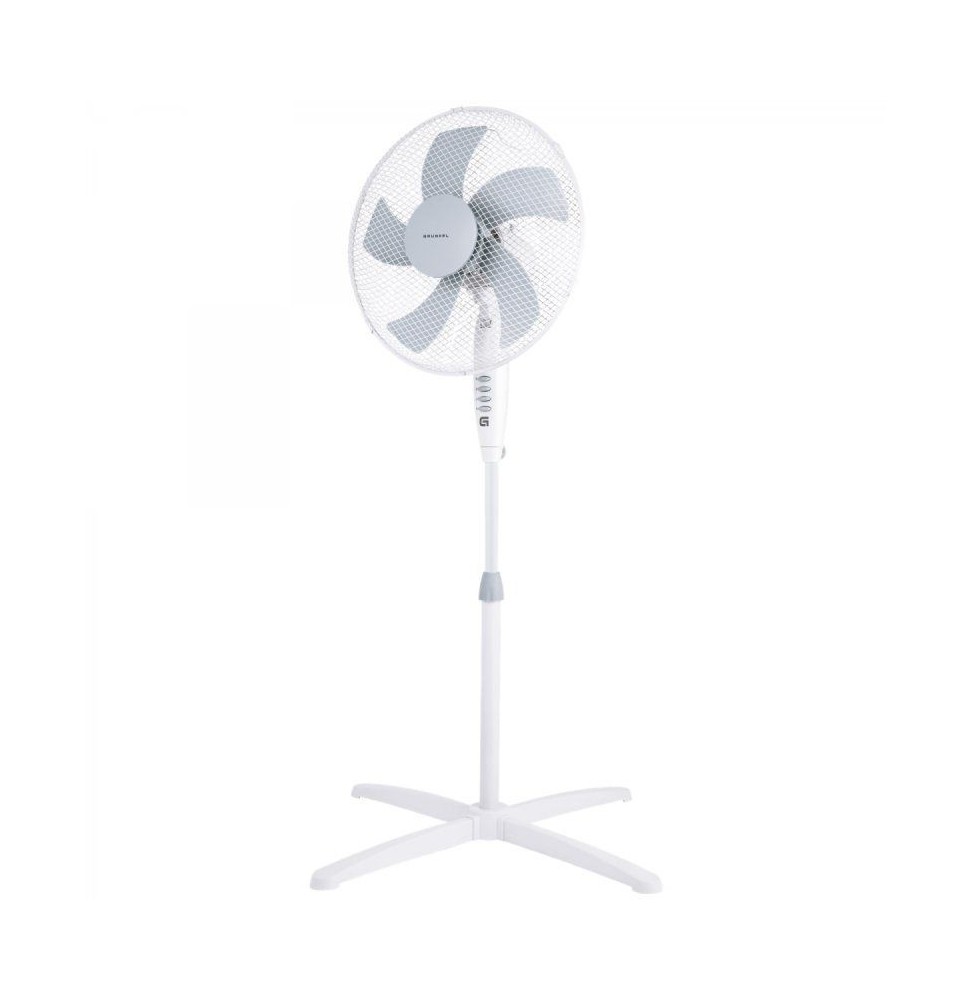 ventilador de pie grunkel fan165x 50w 5 aspas 40cm 3 velocidades