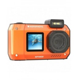 camara digital deportiva agfaphoto realishot wp9500 24mp naranja