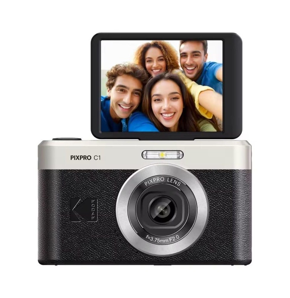camara digital kodak pixpro c1 13mp zoom optico 4x negra