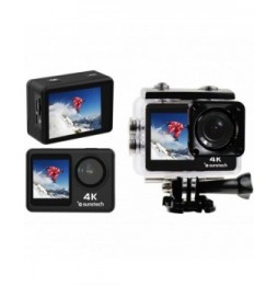 camara digital deportiva sunstech adventure 4k 16mp angulo de vision 170o negra
