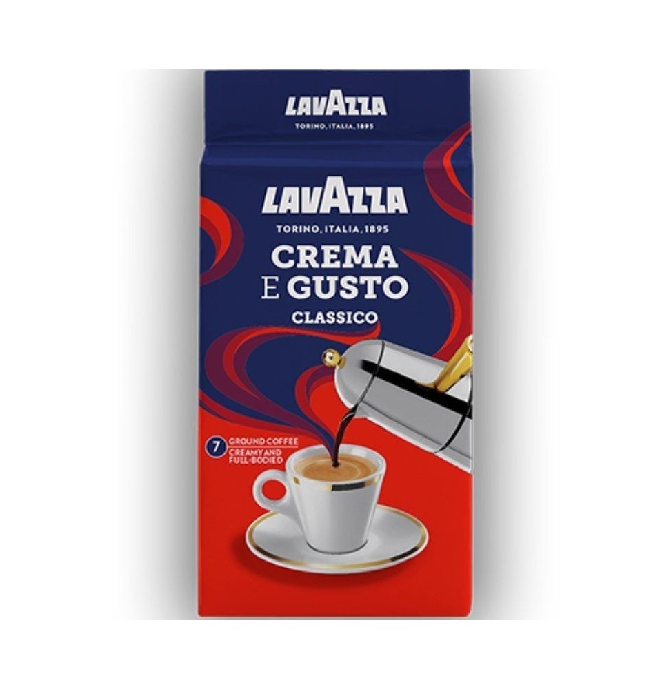 cafe molido lavazza crema e gusto clasico 250g cafe molido lavazza crema e gusto clasico 250g