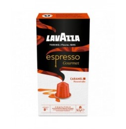 capsula lavazza espresso gourmet caramel para cafeteras nespresso caja de 10