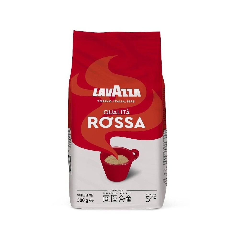 cafe en grano lavazza qualita rossa 500g