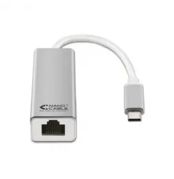 Comprar Adaptador USB TipoC RJ45 Nanocable 10030402 1000Mbps