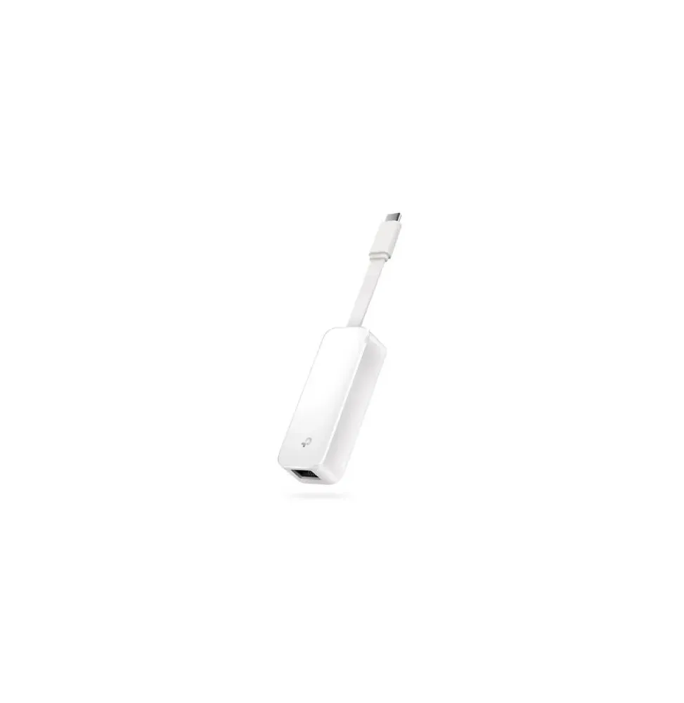 Adaptador usb tipo-c - rj45 gigabit ethernet tp-link ue300c/ 1000mbps