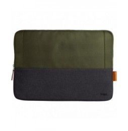 funda trust lisboa para portatiles hasta 16 verde