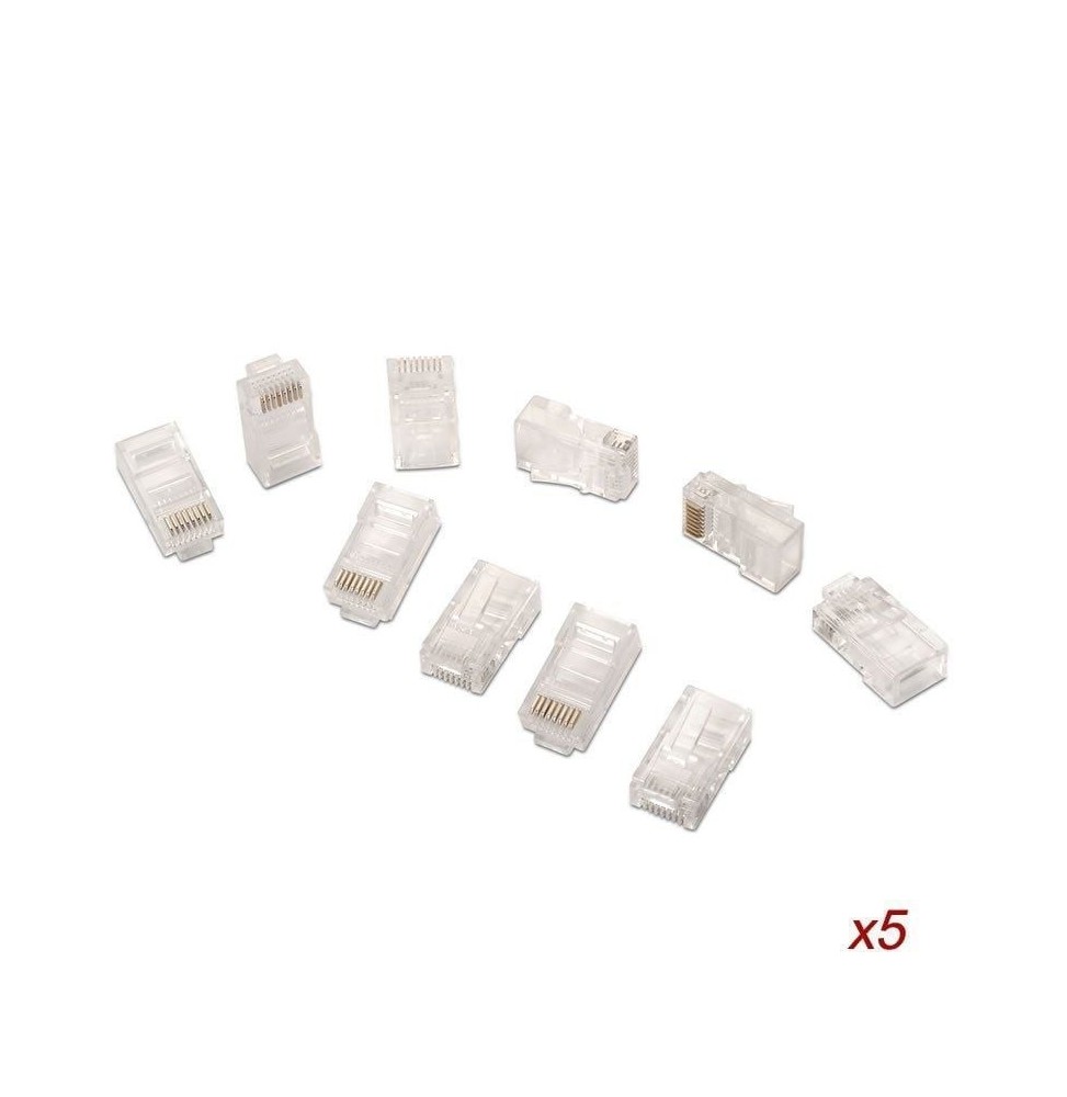 conector rj45 aisens a1380291 cat5e 50 uds conector rj45 aisens a1380291 cat5e 50 uds