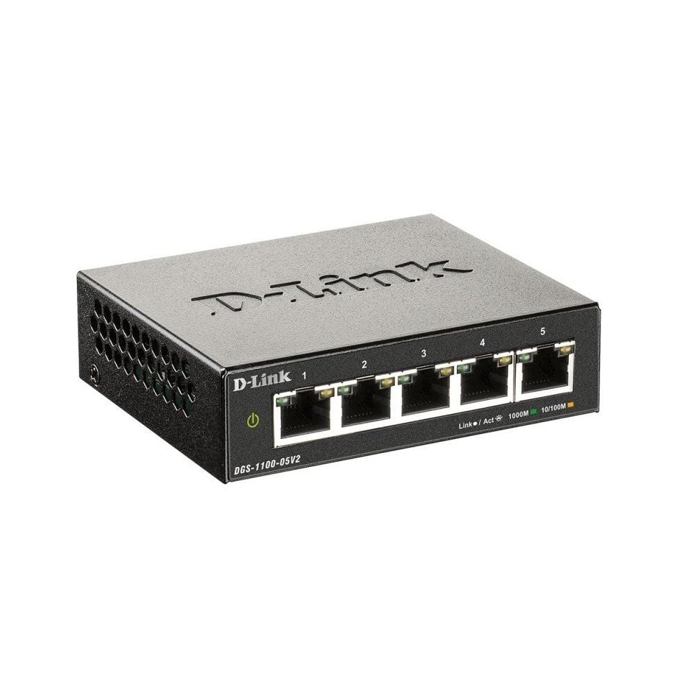 switch dlink dgs110005v2 5 puertos rj45 101001000