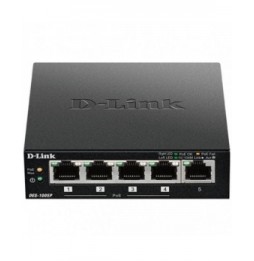switch dlink des1005p 5 puertos rj45 10100mbps poe