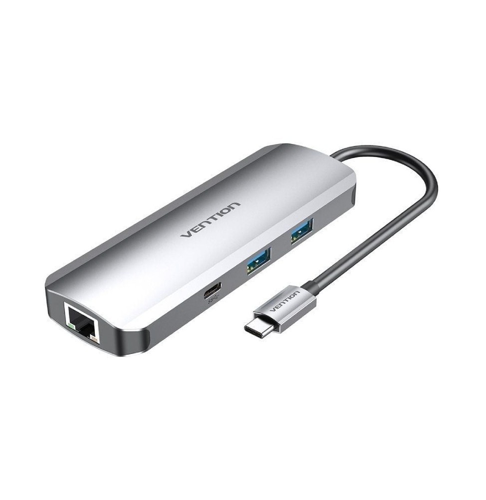 docking usb tipoc vention tomhb 1xhdmi 2xusb 1xusb tipoc 1xusb tipoc pd 1xrj45 1xlector tarjetas sd y microsd jack 35