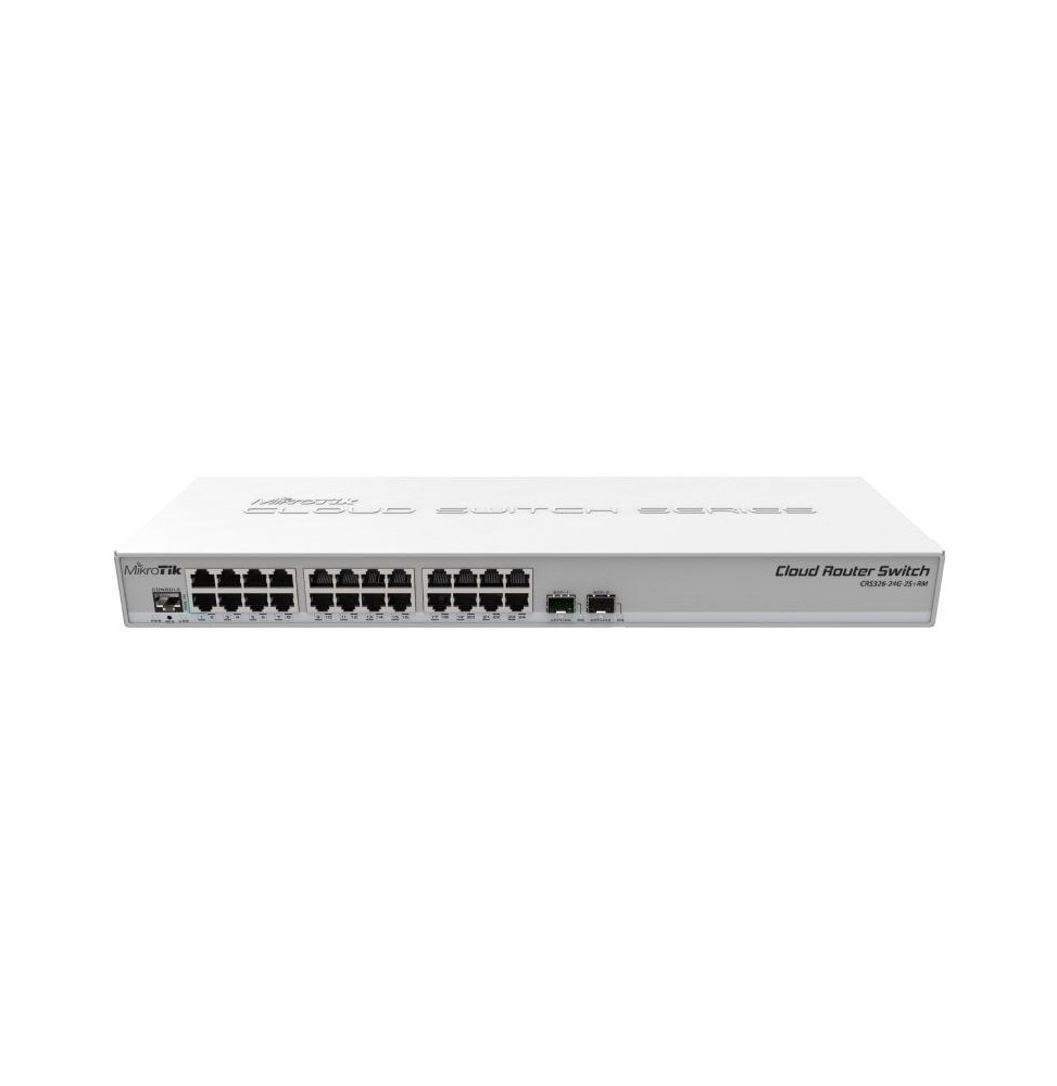 switch router mikrotik crs32624g2s rm 26 puertos rj45 10100100 sfp poe